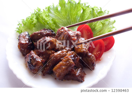 Pork sagarri pickled in miso 12398463