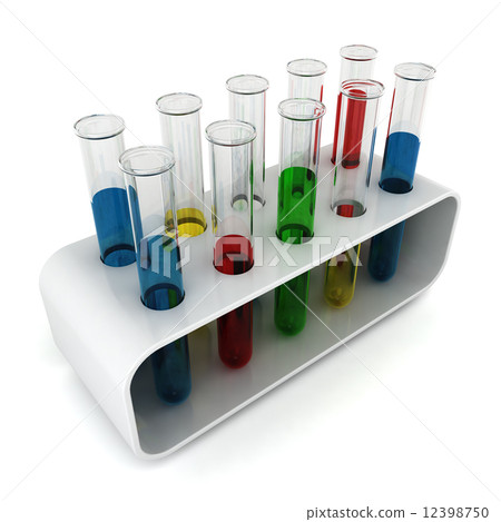 Test tubes in holder 12398750