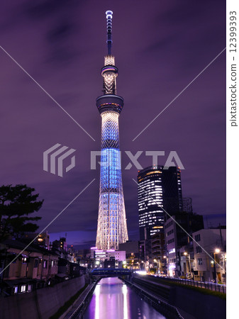 Tokyo Sky Tree Light Up 12399393