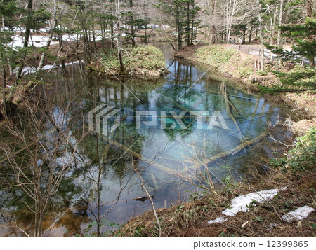 Spring god child pond Spring god child pond 12399865