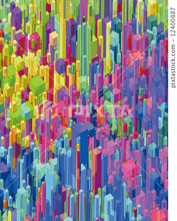 Colorful block Colorful block 12400887