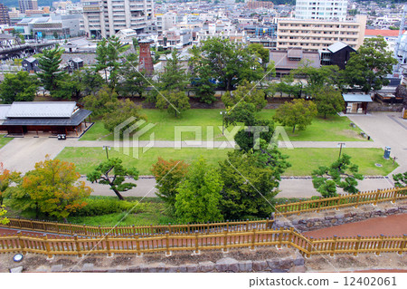 Maizuru城堡的甲府盆地 12402061
