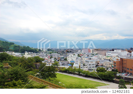 Maizuru城堡的甲府盆地 12402181