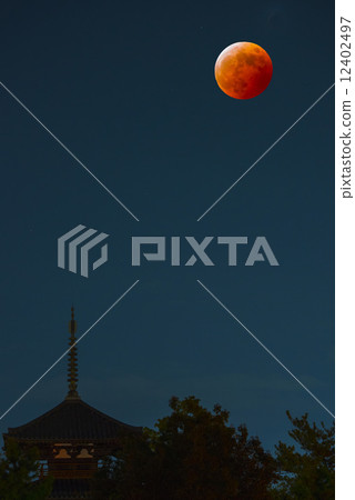 紅色全月蝕2014 12402497