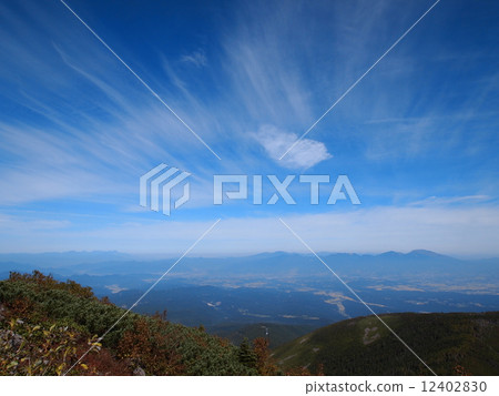 從Tateshina看到的淺間山 從Tateshina看到的淺間山 12402830