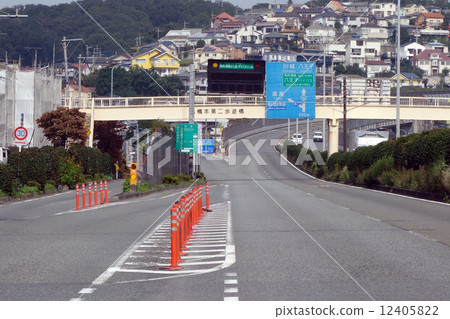 Hachioji Bypass在Gotenyama Tollhouse附近 12405822