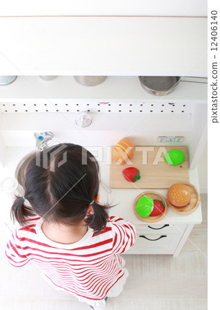 房子保持廚房 12406140