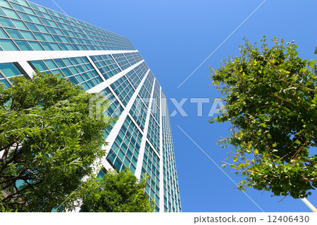 辦公樓/藍天 12406430