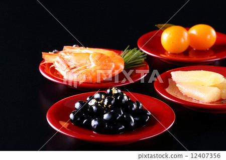 New Year dishes New Year dishes 12407356