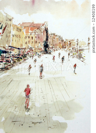 Sketch of Venetia 12408199