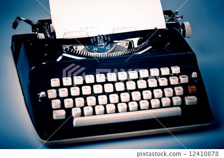 paper in typewriter paper in typewriter 12410878