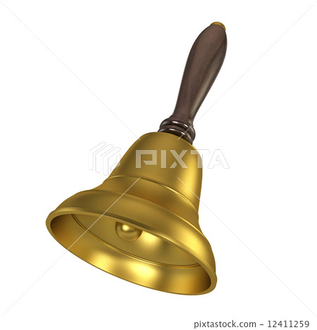 Bell with wooden handle 12411259