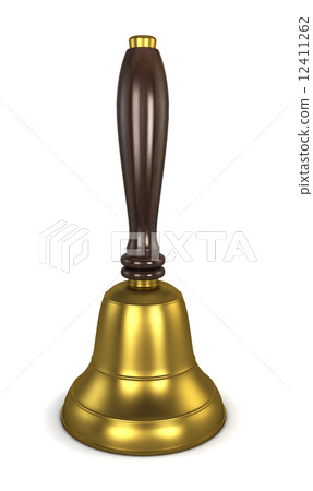 Bell with wooden handle 12411262