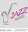 The Jazz Music Vector Illustration 12415227