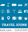 The Travel Icon Vector Set 12415303