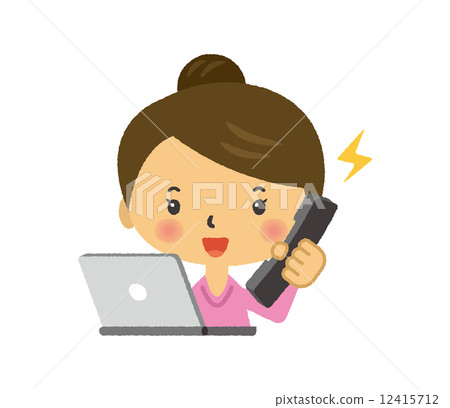 PC個人電腦主婦電話交談訂單 PC個人電腦主婦電話交談訂單 12415712