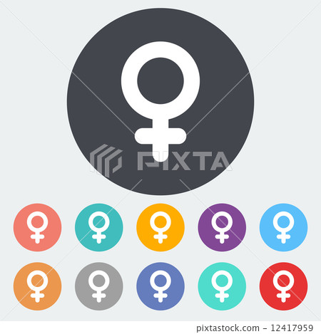 Female gender sign 12417959