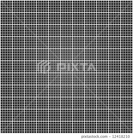 Metal lattice. Square grid vector illustration 12418210
