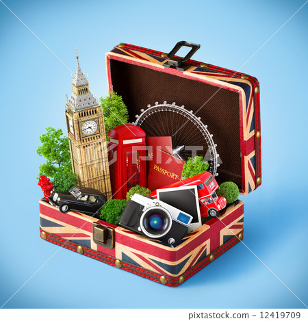 London traveling concept 12419709