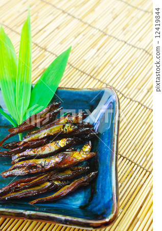 Simmered boiled rice cake Simmered boiled rice cake 12419844