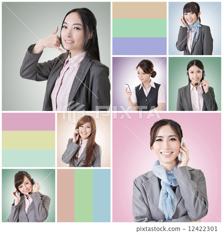 business woman talk 12422301