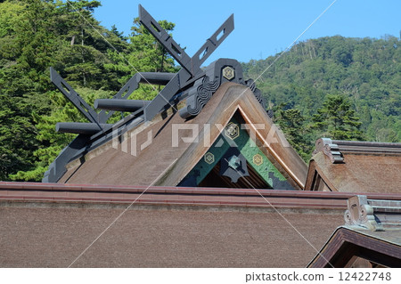 Stock Photo: izumo oyashiro, izumo taisha, the god of wealth