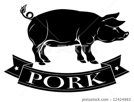 Pork icon Pork icon 12424983