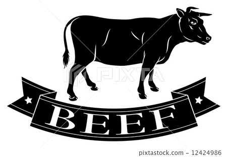 Beef food icon Beef food icon 12424986