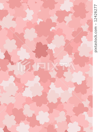 Cherry blossom pattern _ sharp 12426277