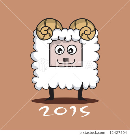 Zodiac Sign Goat Cartoon Character Zodiac Sign Goat Cartoon Character 12427304