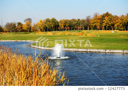 Golf course in Mezhigirya Golf course in Mezhigirya 12427773