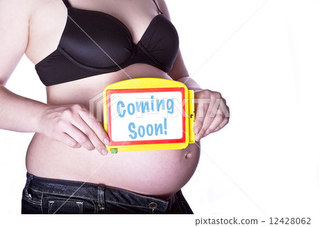 Pregnant Sign Coming Soon 12428062