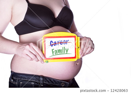 Pregnant Sign Family 12428063