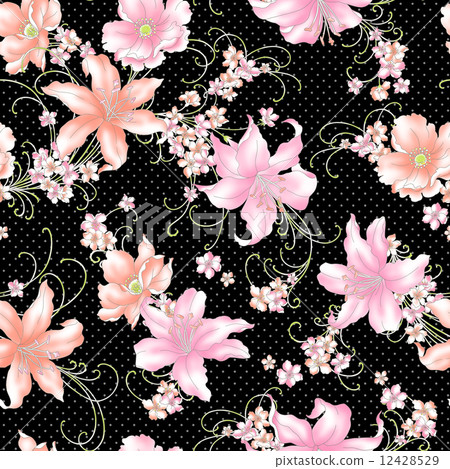 Lily pattern Lily pattern 12428529