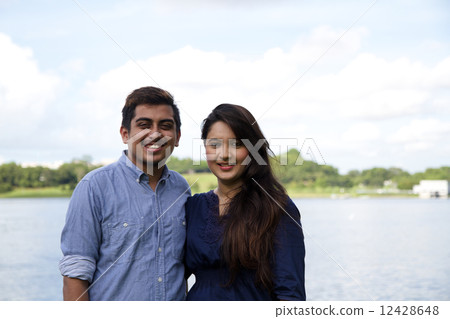 Indian Couple in Love 12428648