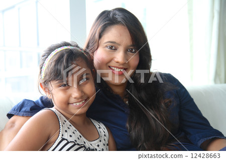 Asian Mother and Child Asian Mother and Child 12428663