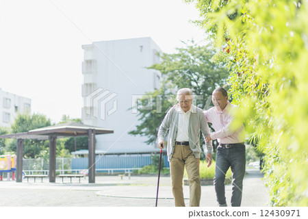 Senior parent / child / old nursing care · body preparation Senior parent / child / old nursing care · body preparation 12430971