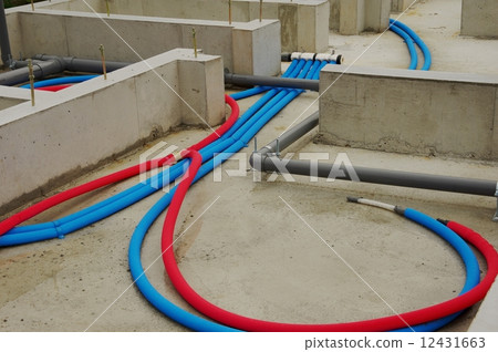 房屋管道施工供水管道施工 12431663