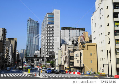 十月城市景觀和城市景觀519虎之門山和麥克阿瑟路 12431840