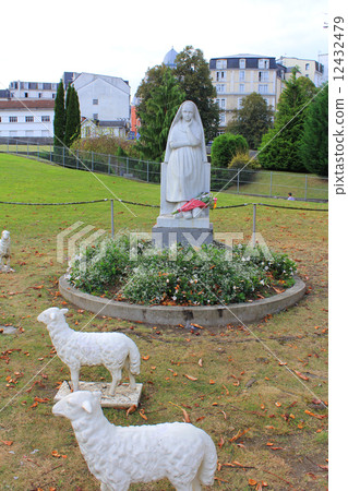 Bernadette statue Lourdes France 12432479