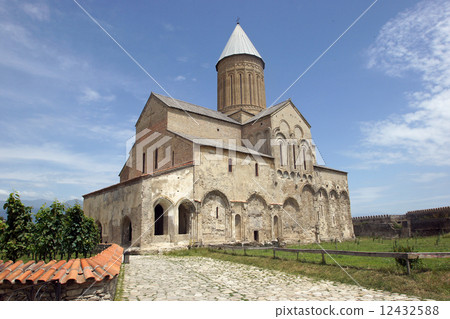 Monastery Alawerdi, Kakheti, Georgia, Europe 12432588