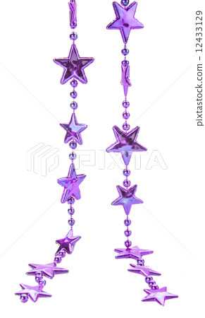 Purple christmas bauble 12433129