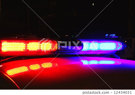 Police lights 12434031