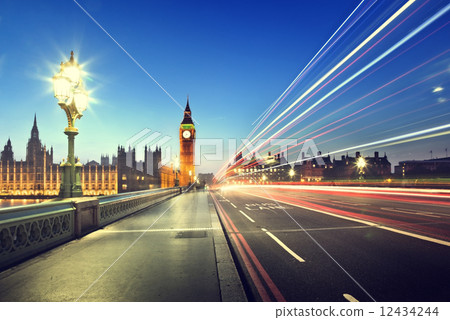 Big Ben from Westminster Bridge, London 12434244
