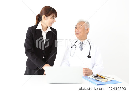 Suit women and doctors Suit women and doctors 12436590