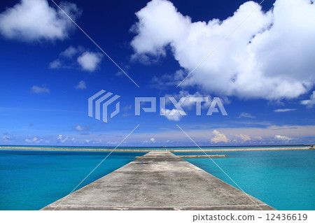 Scenery of Tamagu Island 12436619