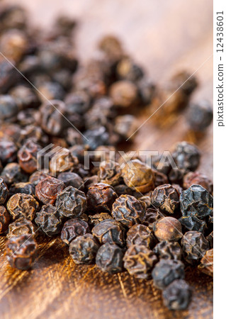 Black pepper close up Black pepper close up 12438601