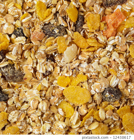 Muesli background 12438617