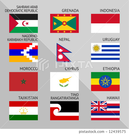 Flags of world 15 12439575