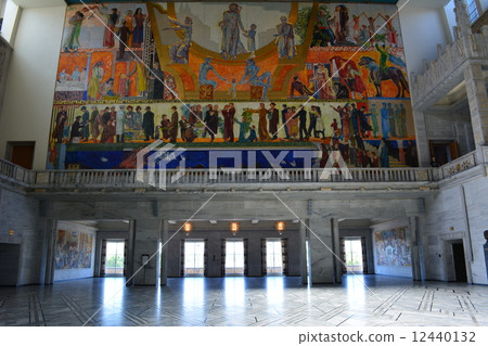 Hall of Oslo City Hall Hall of Oslo City Hall 12440132
